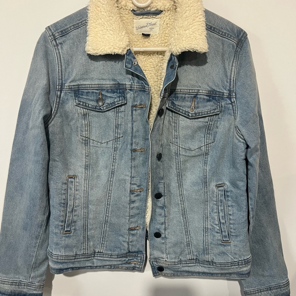 Universal Thread Cream Sherpa Jacket